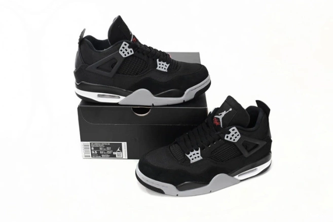 Cheap Air Jordan Black Canvas 4 DH7138-006 0727